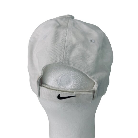 Vintage 1990's Nike Rose Bowl Washington Huskies Adjustable Cap Hat White Cotton - Picture 5 of 9